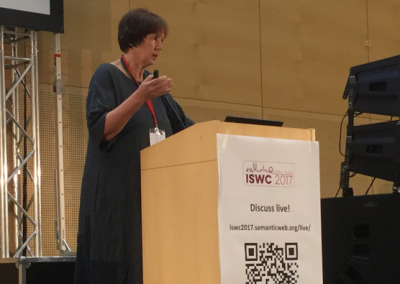 Nada Lavrac had invited lecture at the 16th International Semantic Web Conference ISWC-2017