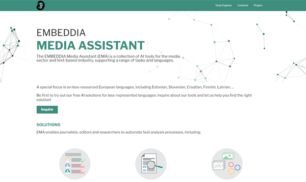 Embeddia Media Assistant