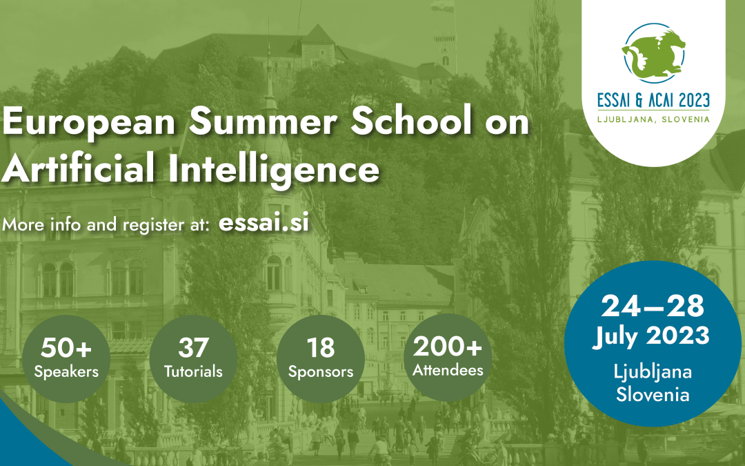 1st European Summer School on Artificial Intelligence (ESSAI) & 20th Advanced Course on Artificial Intelligence (ACAI) organised jointly as 3rd TAILOR Summer School on AI