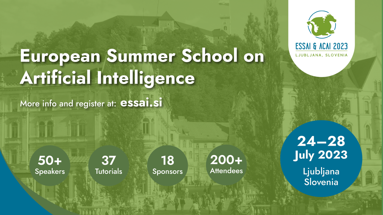 1st European Summer School on Artificial Intelligence (ESSAI) & 20th