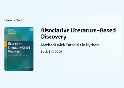 A monograph by members of our department has been published by Springer.