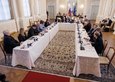 Consultation with the Prime Minister on the occasion of the first official celebration of Science Day in Slovenia