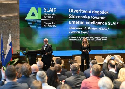 Grand opening of the Slovenian Artificial Intelligence Factory (SLAIF)