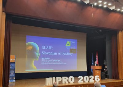 Department Head Sašo Džeroski Highlights SLAIF Services and AI Innovation at MIPRO 2026