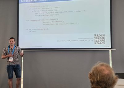 Sebastian Mežnar presented at the WCCI
